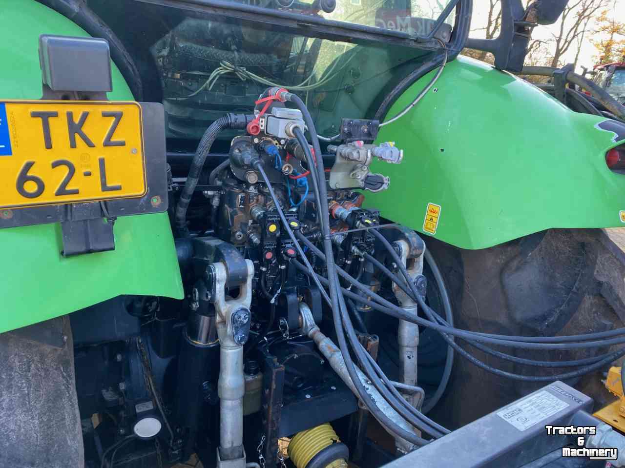 Schlepper / Traktoren Deutz AGROTRON TTV 610 + Herder MBK 512LS