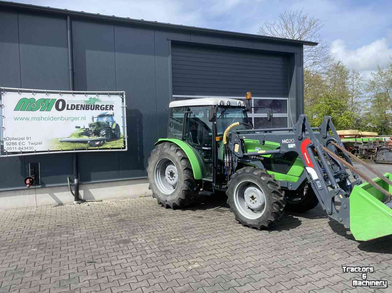 Schlepper / Traktoren Deutz-Fahr Agrolux 4.80 met voorlader