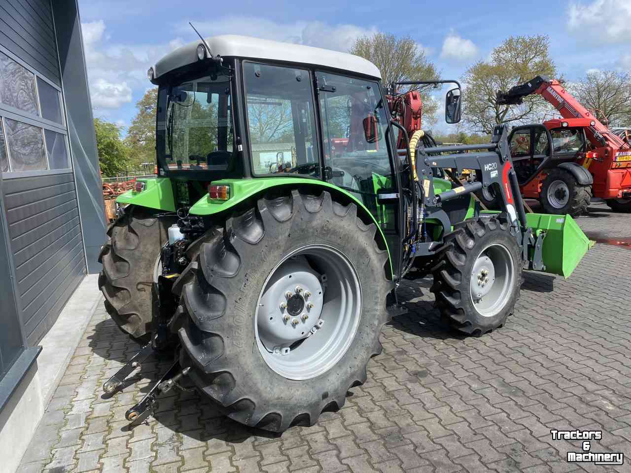 Schlepper / Traktoren Deutz-Fahr Agrolux 4.80 met voorlader