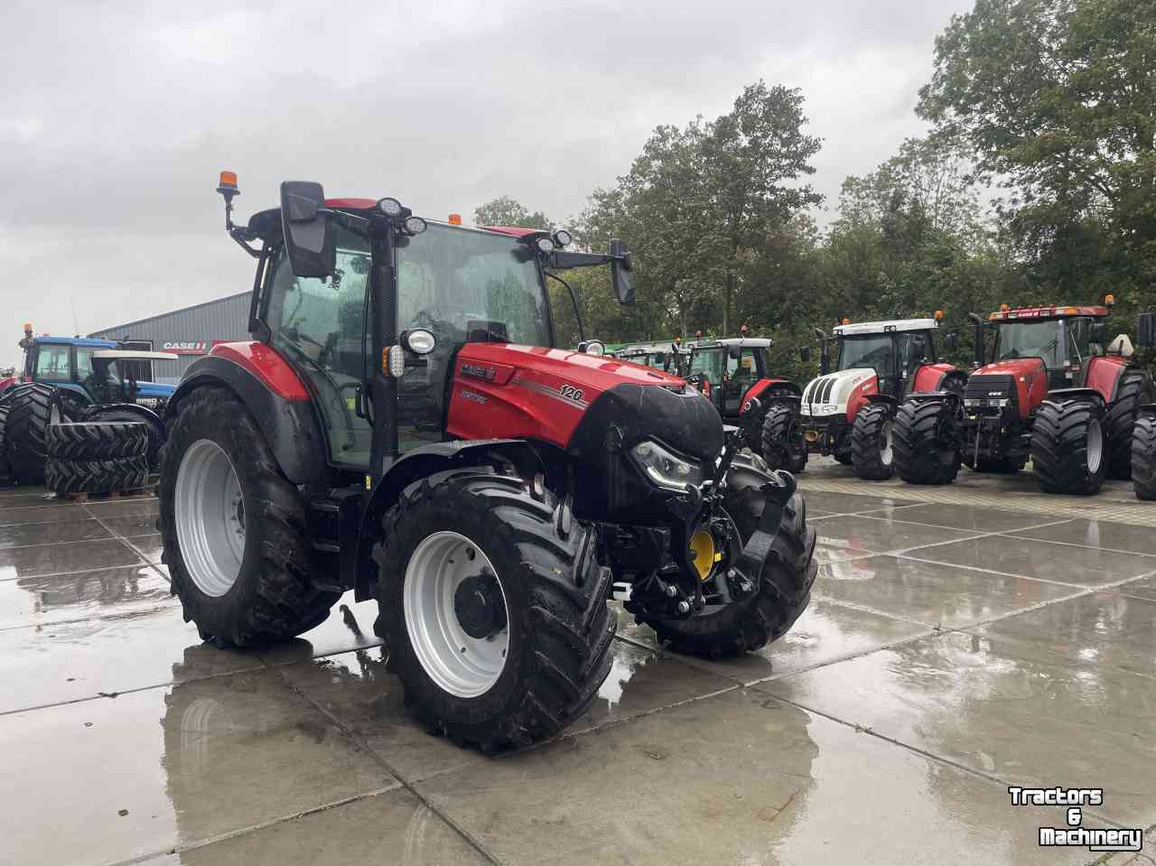 Schlepper / Traktoren Case-IH Vestrum 120 8 trap powershift