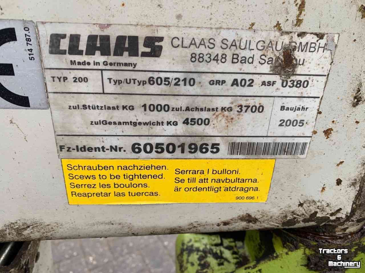 Schwader Claas Liner 3000