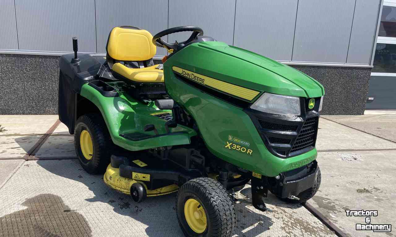 Selbstfahrende Mähwerk John Deere X 350 R Zitmaaier