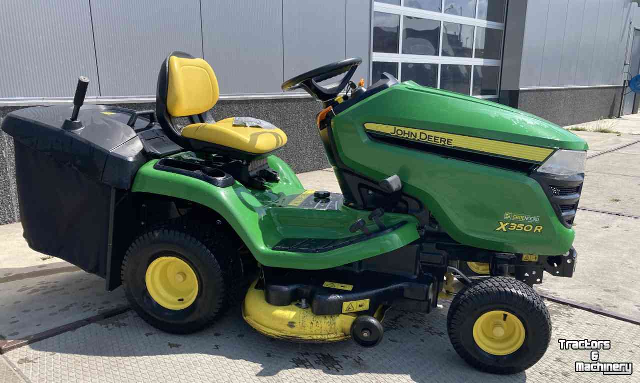 Selbstfahrende Mähwerk John Deere X 350 R Zitmaaier