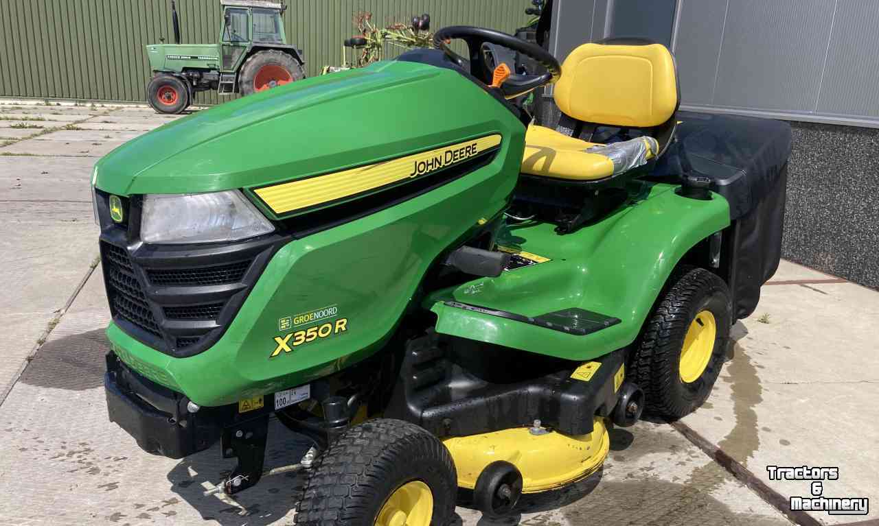 Selbstfahrende Mähwerk John Deere X 350 R Zitmaaier