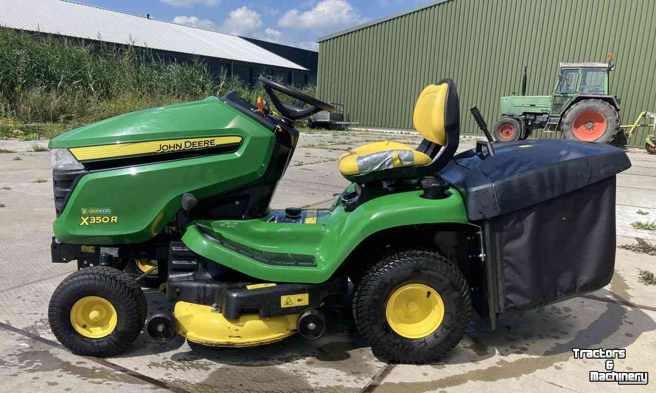 Selbstfahrende Mähwerk John Deere X 350 R Zitmaaier