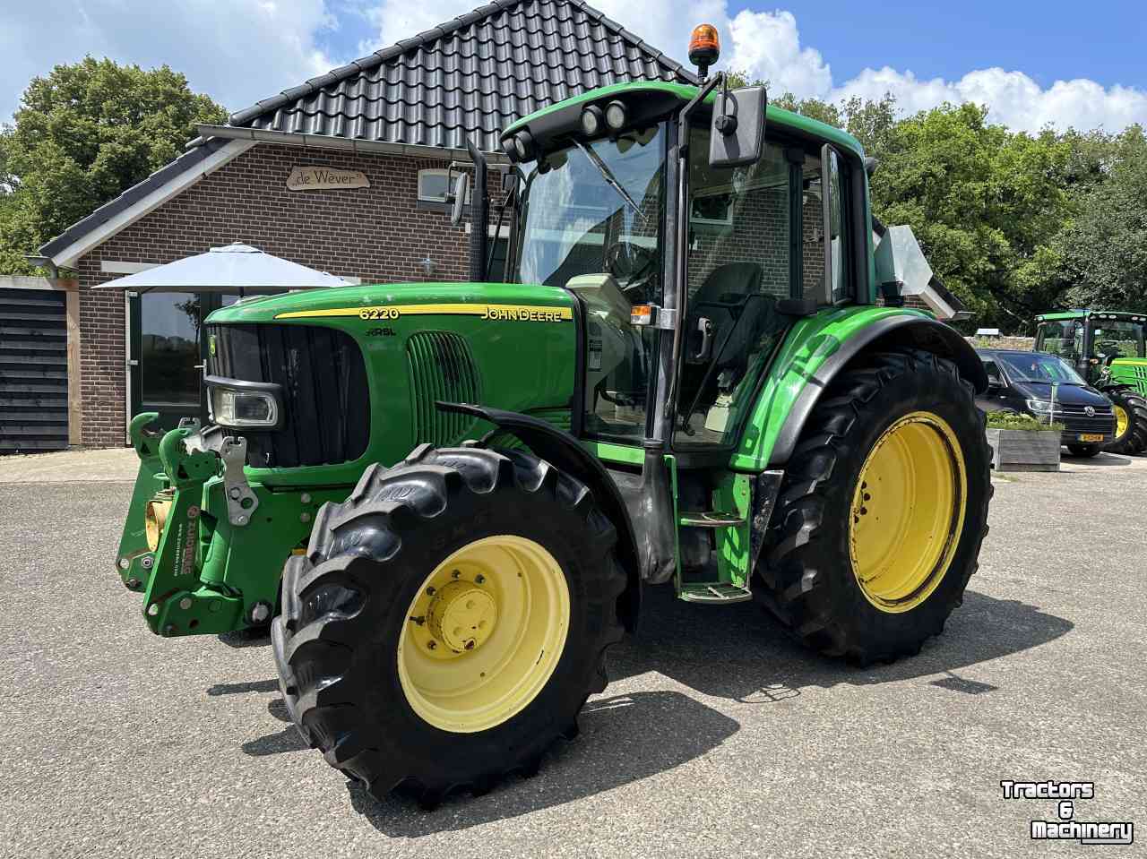 Schlepper / Traktoren John Deere 6220 Premium PQ+ Fronthef-PTO