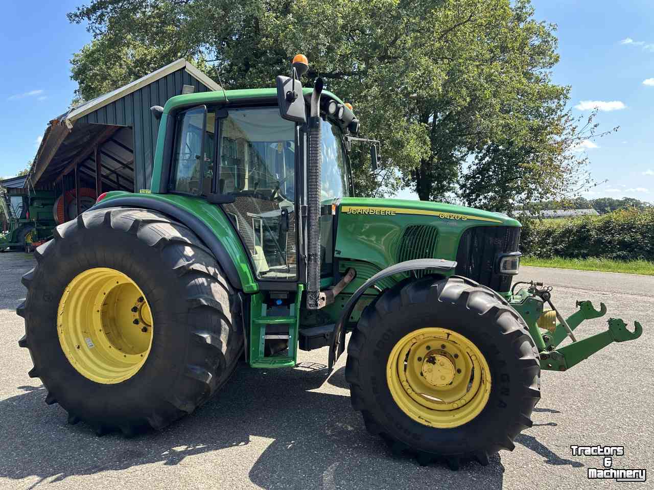 Schlepper / Traktoren John Deere 6420S Premium Autopower Fronthef+PTO