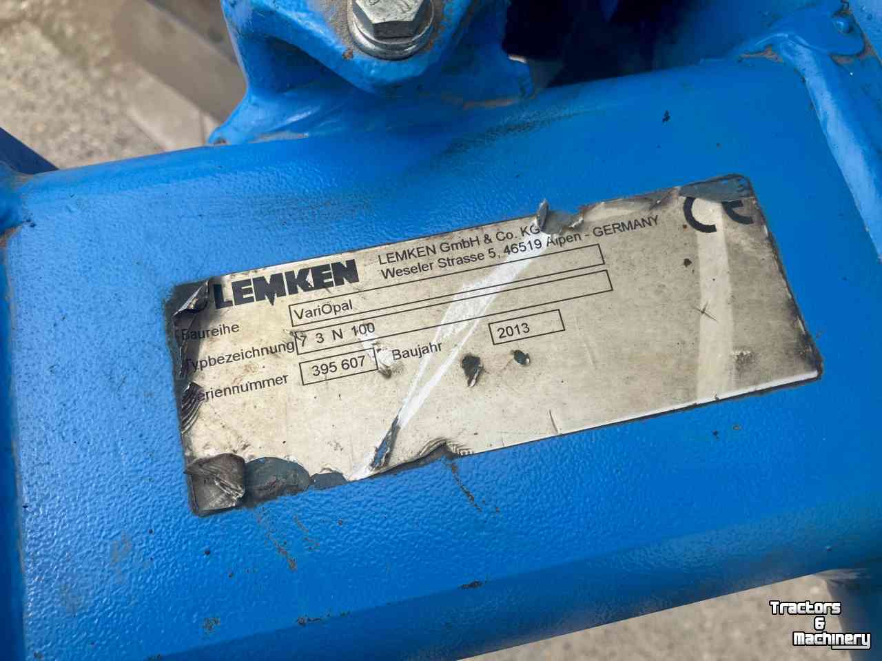 Pflüge Lemken VariOpal 7