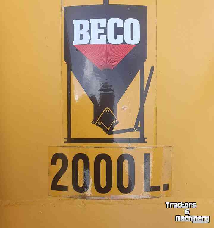 Betonsilos Beco Beton kubel 2000 liter