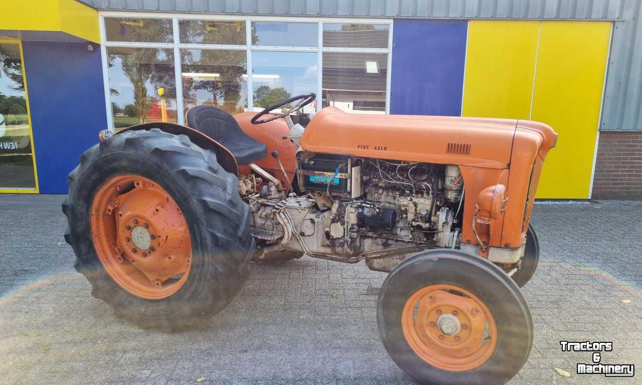 Oldtimers Fiat 421 R 2WD Tractor Traktor