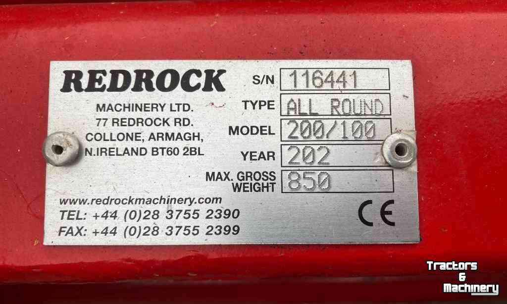 Silageschneidezange Redrock Allround 200-100 S