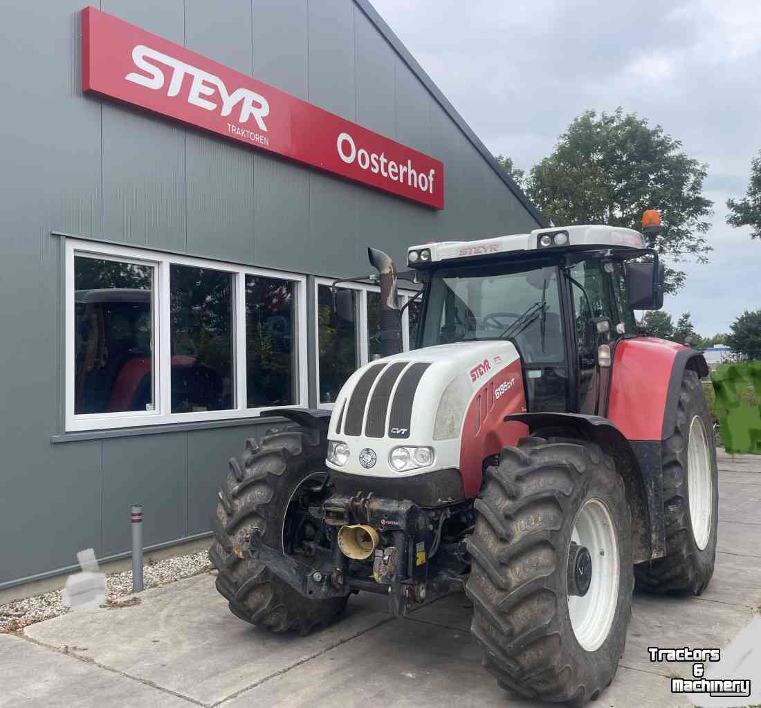 Schlepper / Traktoren Steyr 6195CVT. Trimble fm 1000 ready