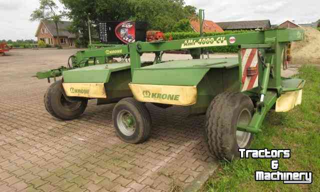 Mähwerk Krone AMC 4000 CV Schijvenmaaier