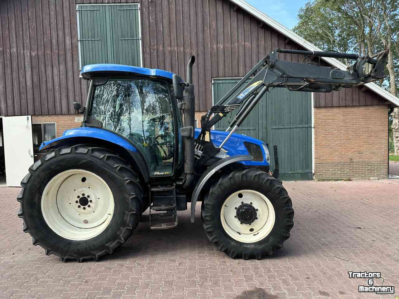 Schlepper / Traktoren New Holland TS100A met voorlader