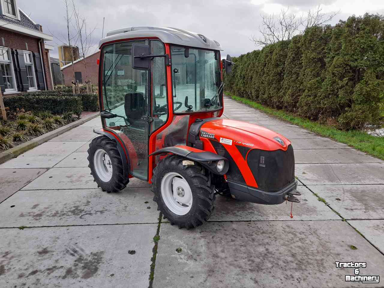 Schlepper / Traktoren Antonio Carraro TTR 4400 cabine airco omkeer
