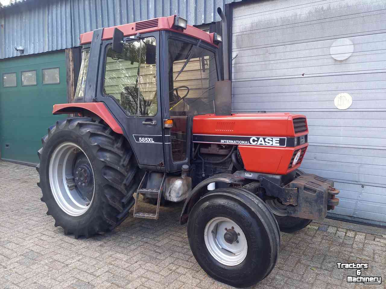 Schlepper / Traktoren Case-IH 585 XL, Case International Inter CASE tweewiel 2wd