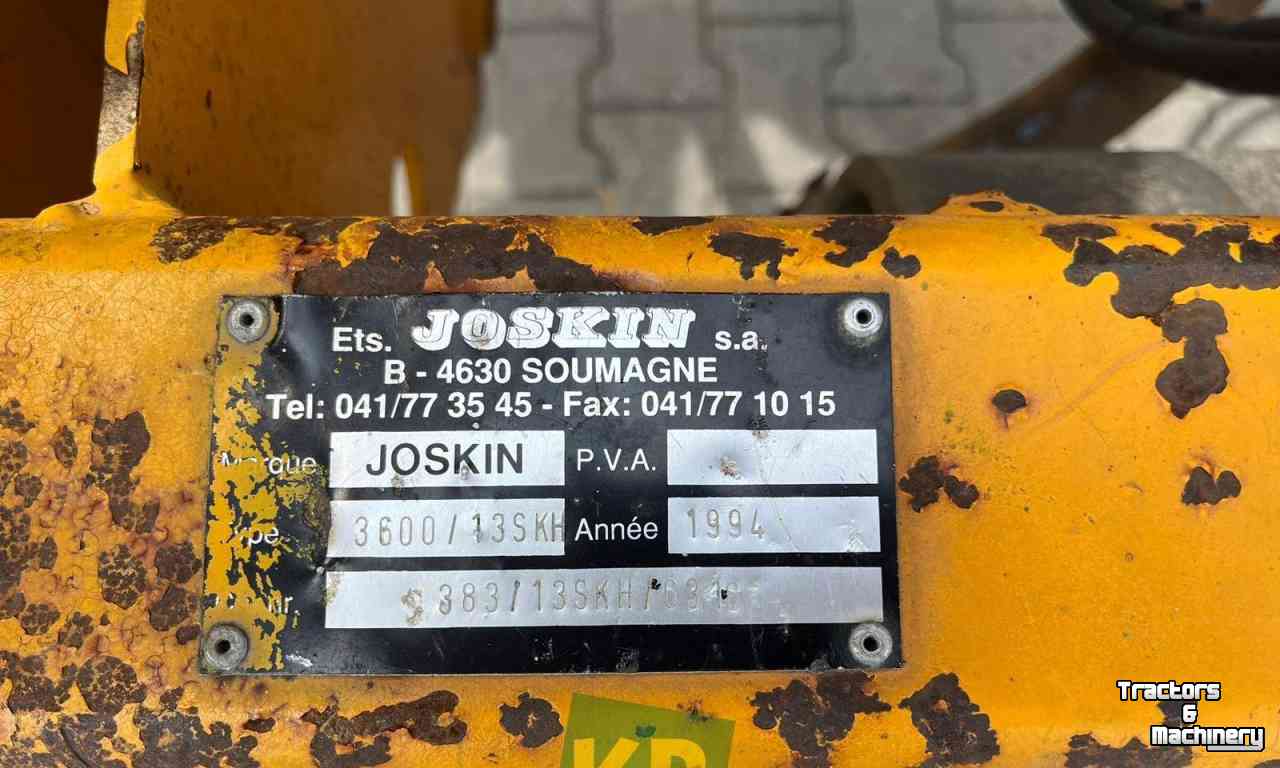 Ackerlandinjektor Joskin 3600/13SKH  Bouwlandbemester
