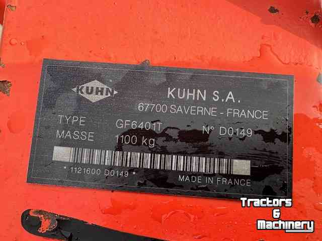 Kreiselheuer Kuhn kuhn GF 6401 T