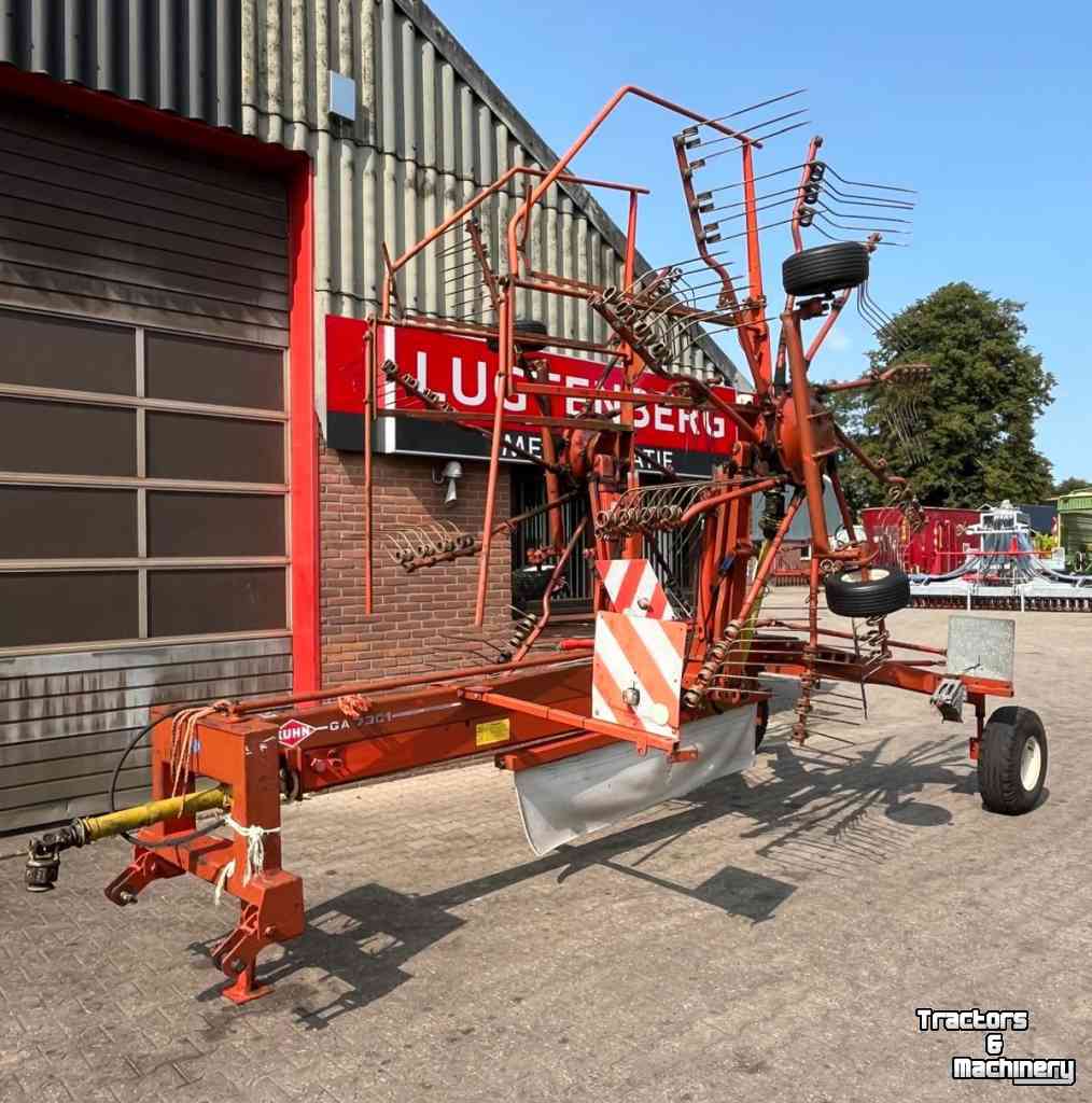 Schwader Kuhn GA 7301Hark, zwiller, rugger, rake, weidebouwmachines