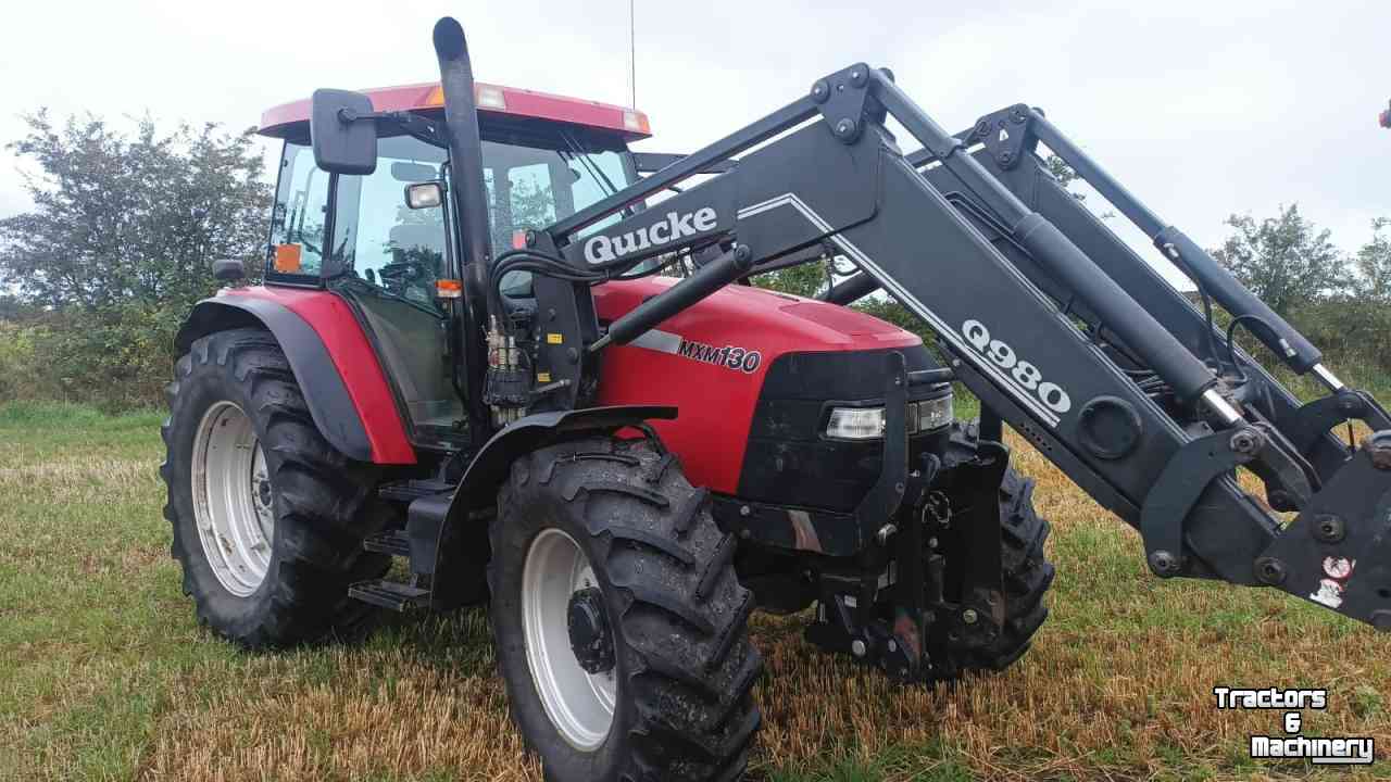 Schlepper / Traktoren Case-IH MXM 130 quicke lader fh lucht