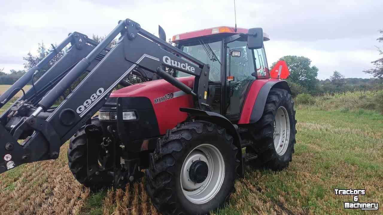 Schlepper / Traktoren Case-IH MXM 130 quicke lader fh lucht