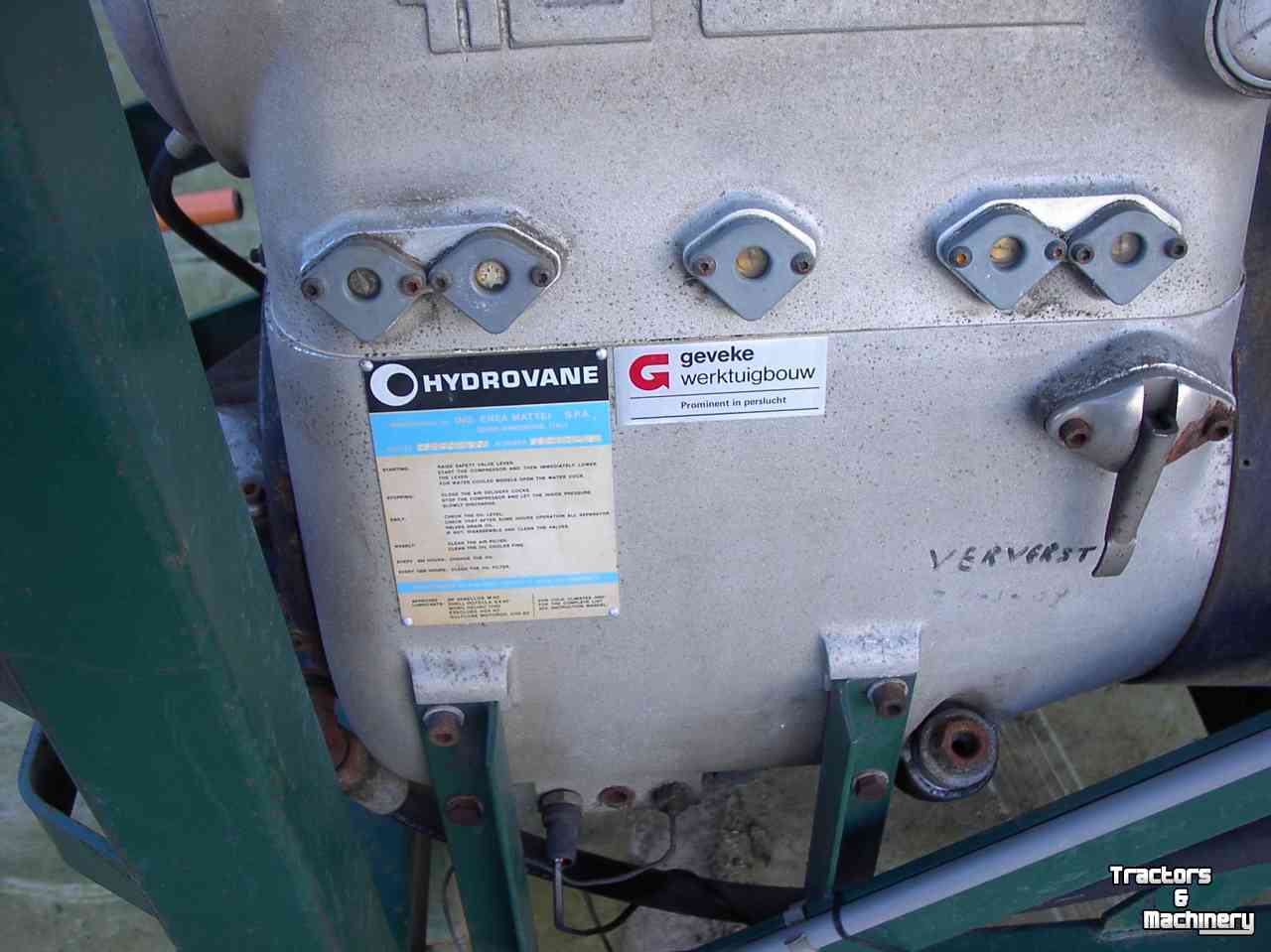 Schleppschlauchverteiler  Hydrovane  Compressor