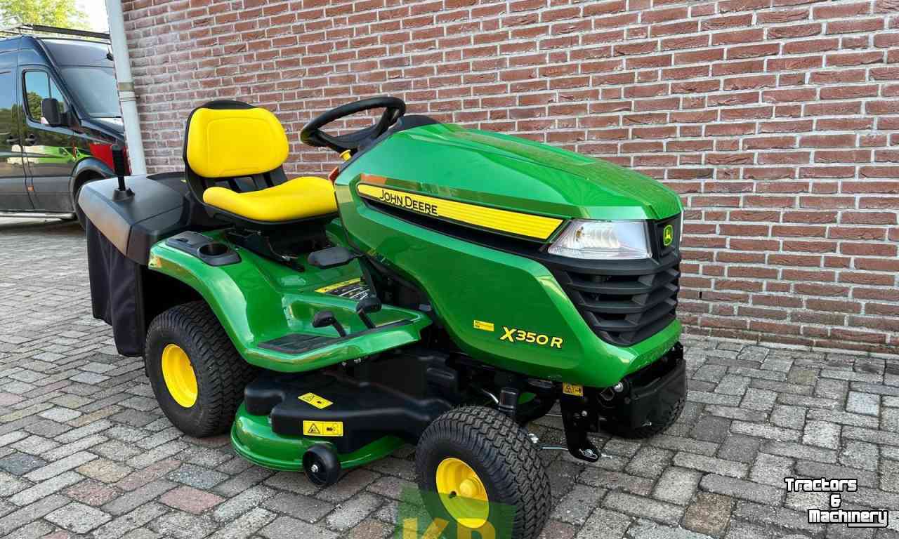 Selbstfahrende Mähwerk John Deere X350R Zitmaaier