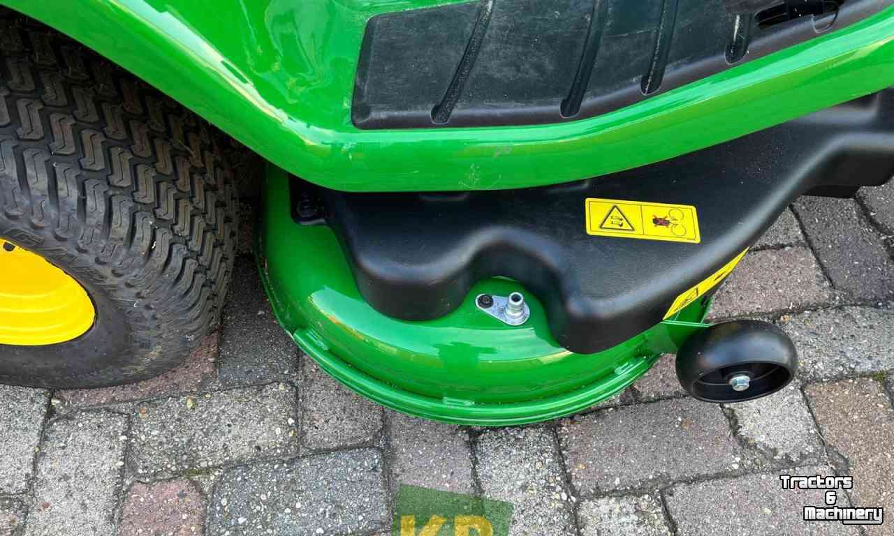 Selbstfahrende Mähwerk John Deere X350R Zitmaaier