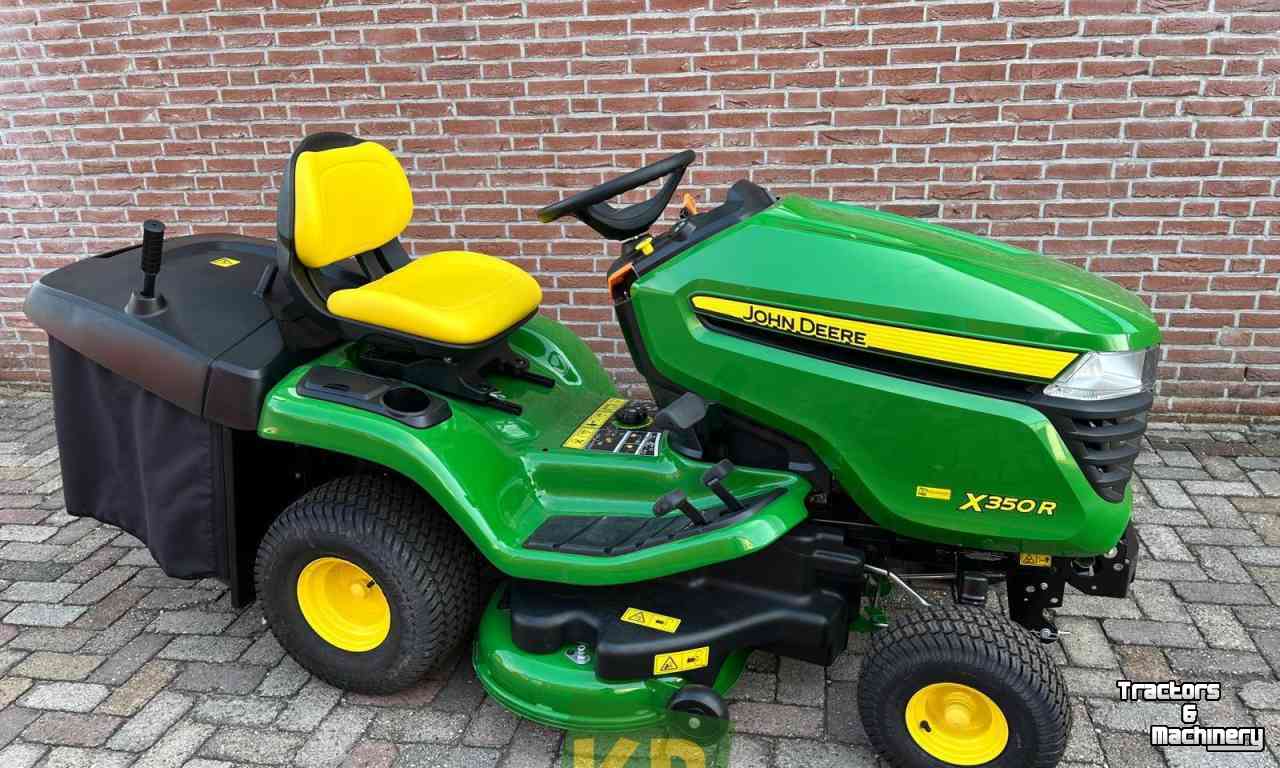 Selbstfahrende Mähwerk John Deere X350R Zitmaaier