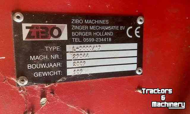 Sonstiges Zibo L 3000-17 Zaaibak + Stappenwiel