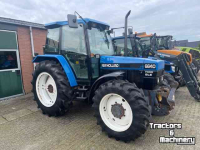 Schlepper / Traktoren New Holland 6640 SLE Zuidberg fronthef + frontpto