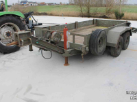 Tieflader / Anhänger Spijkstaal VHT45KN oprijwagen dieplader aanhanger transporter transportkar