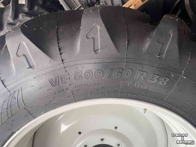 Räder, Reifen, Felgen & Distanzringe Michelin VF 600/60R28 en 480/60R28 xeobib