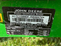 Selbstfahrende Mähwerk John Deere 1580 Zonder Maaidek