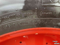 Räder, Reifen, Felgen & Distanzringe Michelin 420/70R28 OMNIBIB op 15x28 Fendt velgen 8-gaats